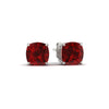 Load image into Gallery viewer, 7-carat-cushion-cut-ruby-basket-stud-earring-in-white-gold-fdear10411cugrudrangle1-7.00ct-nl-wg.jpg