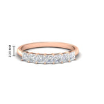 Load image into Gallery viewer, 7 Diamond Princess Cut 1 Ct. Band