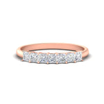 Load image into Gallery viewer, 7-diamond-princess-cut-1-ct-wedding-band-in-rose-gold-fdwb179prsleep-1.00ct-nl-rg.jpg
