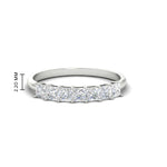 Load image into Gallery viewer, 7 Diamond Princess Cut 1 Ct. Band