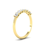 Load image into Gallery viewer, 7 Diamond Princess Cut 1 Ct. Band
