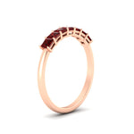 Load image into Gallery viewer, 7 Diamond Princess Cut 1 Ct. Band