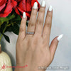 Load image into Gallery viewer, 7-stone-emerald-cut-diamond-band-in-white-gold-FD9294EMR-NL-WG-3
