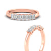 Load image into Gallery viewer, 7-stone-emerald-cut-diamond-wedding-band-in-rose-gold-fdwb8008emangle3-0.70ct-nl-rg?v=1773988407
