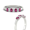 Load image into Gallery viewer, 7-stone-emerald-cut-pink-sapphire-wedding-band-in-white-gold-fdwb8008emgsadrpiangle3-0.70ct-nl-wg?v=1773989039