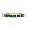 Load image into Gallery viewer, 7-stone-marquise-emerald-east-west-1-carat-band-in-FD9939MQBGEMGRANGLE3-1.00CT-NL-RG