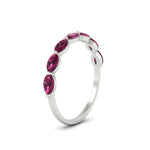 Load image into Gallery viewer, 7-stone-marquise-pink-sapphire-east-west-1-carat-band-in-FD9939MQBGSADRPIANGLE3-1.00CT-NL-WG
