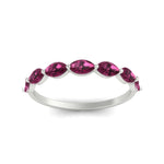 Load image into Gallery viewer, 7-stone-marquise-pink-sapphire-east-west-1-carat-band-in-FD9939MQBGSADRPIANGLE3-1.00CT-NL-WG