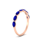 Load image into Gallery viewer, 7-stone-marquise-sapphire-east-west-1-carat-band-in-FD9939MQBGSABLANGLE3-1.00CT-NL-RG