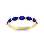 Load image into Gallery viewer, 7-stone-marquise-sapphire-east-west-1-carat-band-in-FD9939MQBGSABLANGLE3-1.00CT-NL-YG