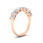 Load image into Gallery viewer, 7 Stone Princess Cut Wedding Band 3 Carat