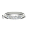 Load image into Gallery viewer, 7-stone-radiant-cut-0.50-carat-wedding-band-in-white-gold-FD8008RAB-0.50CT-NL-WG-HW
