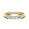 Load image into Gallery viewer, 7-stone-radiant-cut-0.50-carat-wedding-band-in-yellow-gold-FD8008RAB-0.50CT-NL-YG