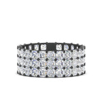 Load image into Gallery viewer, 7.5-ct.-asscher-cut-basket-eternity-stack-band-in-black-gold-FD10754-AS-NL-BG