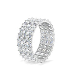 Load image into Gallery viewer, 7.5-ct.-asscher-cut-basket-eternity-stack-band-in-white-gold-FD10754-AS-NL-WG