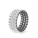 Load image into Gallery viewer, 7.50-ct.-princess-cut-basket-eternity-stack-wedding-band-in-black-gold-FD10754-PR-NL-BG