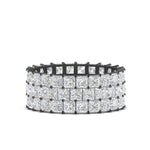 Load image into Gallery viewer, 7.50-ct.-princess-cut-basket-eternity-stack-wedding-band-in-black-gold-FD10754-PR-NL-BG