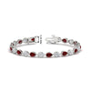 Load image into Gallery viewer, 7.68-carat-classic-teardrop-link-east-west-ruby-bracelet-in-white-gold-FDBRCPE10581GRUDR-7.68CT-NL-WG-hw.jpg?v=1776852521