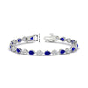 Load image into Gallery viewer, 7.68-carat-classic-teardrop-link-east-west-sapphire-bracelet-in-white-gold-FDBRCPE10581GSABL-7.68CT-NL-WG-hw.jpg?v=1776852362
