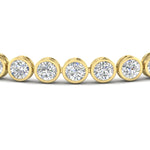 Load image into Gallery viewer, 8.70 Carat Diamond Bezel Set Tennis Bracelet