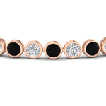 Load image into Gallery viewer, 8-70-carat-diamond-bezel-set-tennis-bracelet