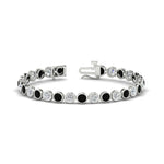 Load image into Gallery viewer, 8.70 Carat Diamond Bezel Set Tennis Bracelet