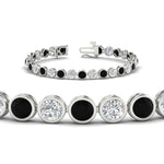 Load image into Gallery viewer, 8.70 Carat Diamond Bezel Set Tennis Bracelet