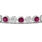 Load image into Gallery viewer, 8.70 Carat Diamond Bezel Set Tennis Bracelet