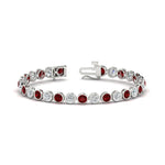 Load image into Gallery viewer, 8.70 Carat Diamond Bezel Set Tennis Bracelet