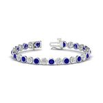 Load image into Gallery viewer, 8.70 Carat Diamond Bezel Set Tennis Bracelet