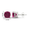 Load image into Gallery viewer, 8-carat-cushion-cut-pink-sapphire-basket-stud-earring-in-yellow-gold-fdear10411cugsadrpiangle2-8.00ct-nl-yg-hw.jpg