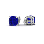 Load image into Gallery viewer, 8-carat-cushion-cut-sapphire-basket-stud-earring-in-white-gold-fdear10411cugsablangle4-8.00ct-nl-wg.jpg