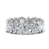 Load image into Gallery viewer, 8-carat-diamond-teardrop-eternity-band-in-white-gold-FD10554PE-0.50CT-NL-WG