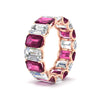 Load image into Gallery viewer, 8-carat-emerald-cut-diamond-eternity-band-with-pink-sapphire-in-rose-gold-FDEWB10850GSADRPI-8CT-ANGLE2-NL-RG.jpg?v=1771408992