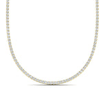 Load image into Gallery viewer, 8-carat-round-diamond-tennis-choker-necklace-in-FDNK11334-(0.05CT)ANGLE1-NL-YG
