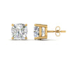 Load image into Gallery viewer, Cushion Diamond Basket Stud Earring