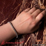 Load image into Gallery viewer, 8 Ct Princess Cut Basket Tennis Bracelet