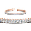 Load image into Gallery viewer, 8.70-carat-emerald-diagonal-tennis-bracelet-in-rose-gold-fdbrc11518angle2-8-70-ct-nl-rg.jpg?v=1764934761