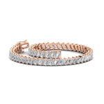 Load image into Gallery viewer, 8.70-carat-emerald-diagonal-tennis-bracelet-in-rose-gold-fdbrc11518angle4-8-70-ct-nl-rg.jpg?v=1764931722