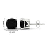 Load image into Gallery viewer, 9-carat-cushion-cut-black-diamond-basket-stud-earring-in-white-gold-fdear10411cugblackangle2-9.00ct-nl-wg-hw.jpg