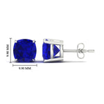 Load image into Gallery viewer, 9-carat-cushion-cut-sapphire-basket-stud-earring-in-white-gold-fdear10411cugsablangle2-9.00ct-nl-wg-hw.jpg