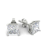 Load image into Gallery viewer, 9-carat-princess-cut-stud-earring-in-white-gold-FDEAR10411PRANGLE4-9.00CT-NL-WG.jpg?v=1763113297