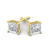 Load image into Gallery viewer, 9-carat-princess-cut-stud-earring-in-yellow-gold-FDEAR10411PR-9.00CT-NL-YG.jpg?v=1763113297