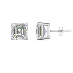 Load image into Gallery viewer, Asscher Cut Diamond Stud Earring
