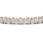 Load image into Gallery viewer, 9-ct-pear-cut-tennis-bracelet