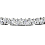 Load image into Gallery viewer, 9 Ct Pear Cut Tennis Bracelet