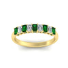 Load image into Gallery viewer, 9-stone-emerald-cut-emerald-wedding-band-in-yellow-gold-fdwb8008emgemgrangle5-1.00ct-nl-yg.jpg?v=1774247355