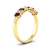 Load image into Gallery viewer, 9-stone-emerald-cut-ruby-wedding-band-in-yellow-gold-fdwb8008emgrudrangle2-1.00ct-nl-yg.jpg?v=1774247355