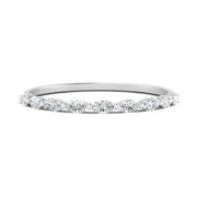 9 Stone Marquise Thin Stacking Band