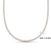 Load image into Gallery viewer, 9.50-carat-tennis-diamond-necklace-in-FDNK11334-(0.06CT)ANGLE1-NL-RG